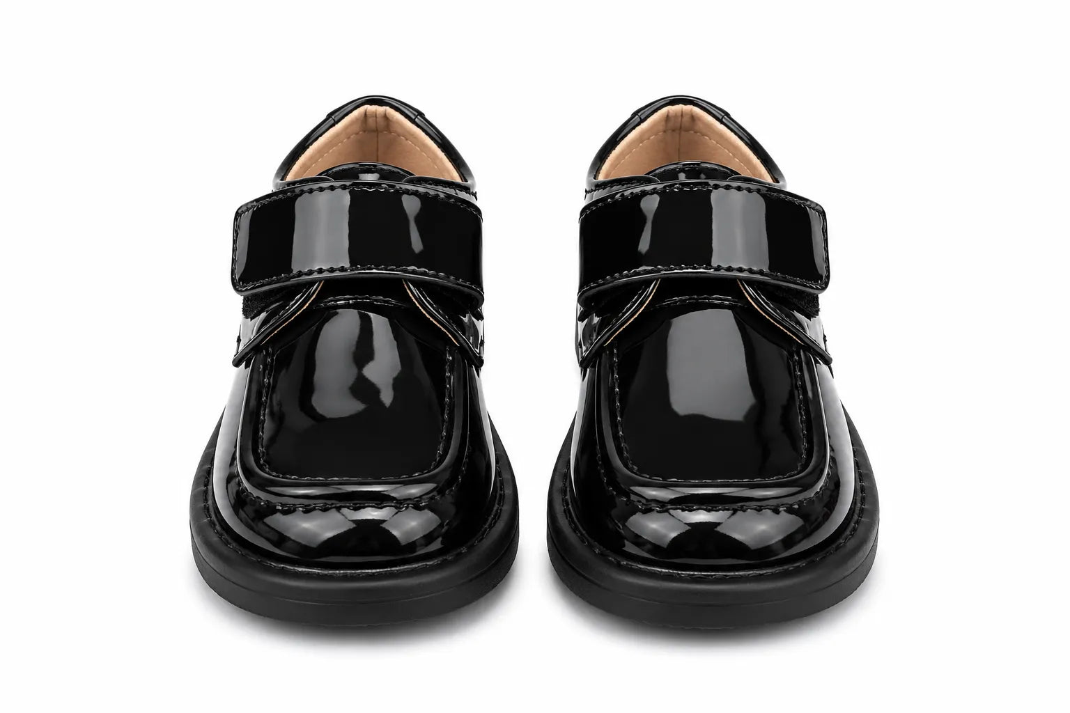 Tip Top Usa® Baby/Toddler Boys Black Patent Dress Shoes Sizes 1-8
