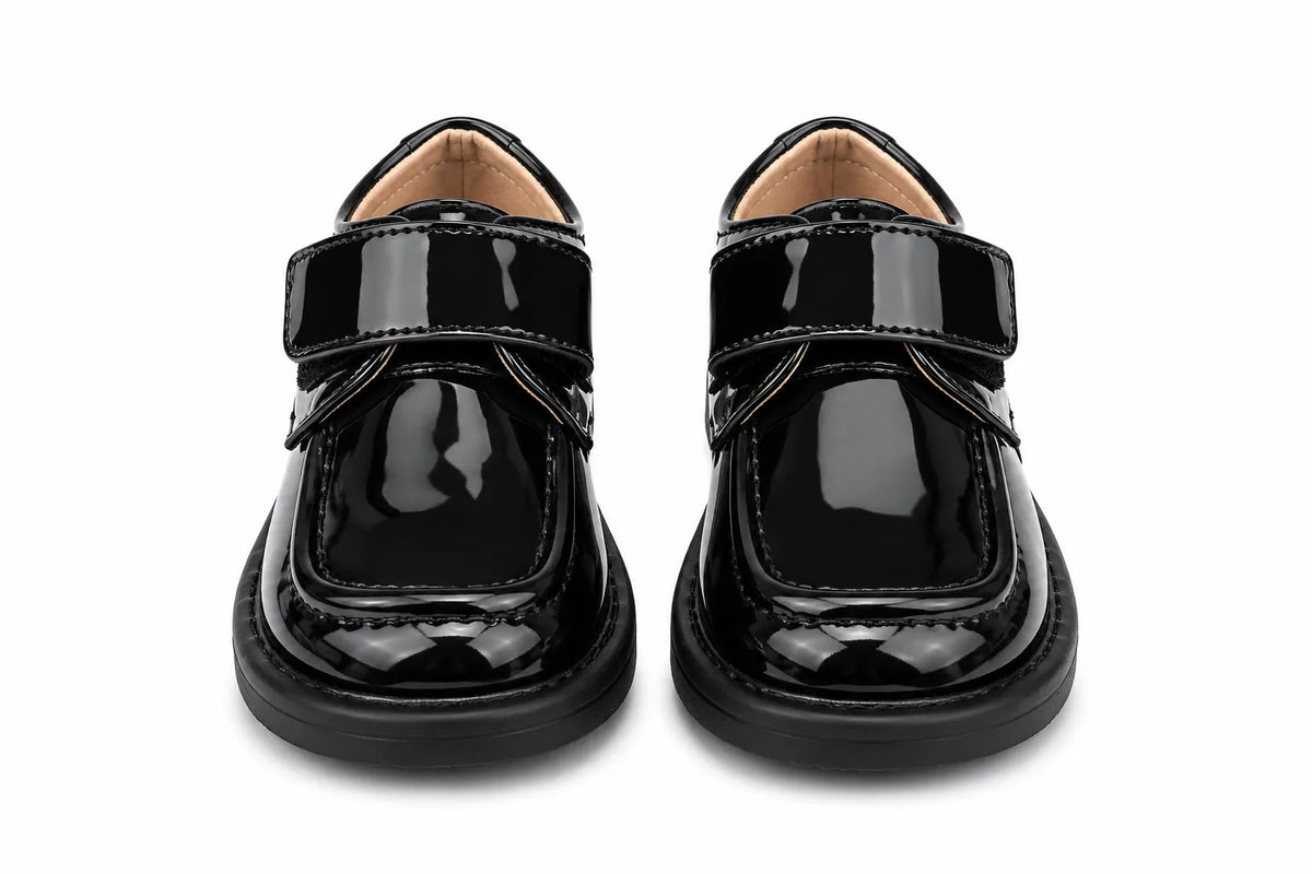 Tip Top Usa® Baby/Toddler Boys Black Patent Dress Shoes Sizes 1-8