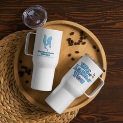 Shavehead Lake 25 oz Stainless Steel Travel Mug