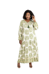tribal print dress for women african style