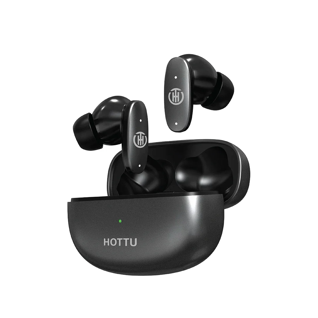 HOTTU TS05 Metal Beat True Wireless Earbuds – Deep Bass, Bluetooth 5.4 & 35H Playtime
