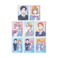 TV Animation "Blue Box" Trading Ani-Art Clear Label Acrylic Card Box (pre-order)