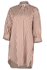 Morning After Shirt Dress-IVR/COGN-XS-CLOTHINGDRESSCASUAL-TWP