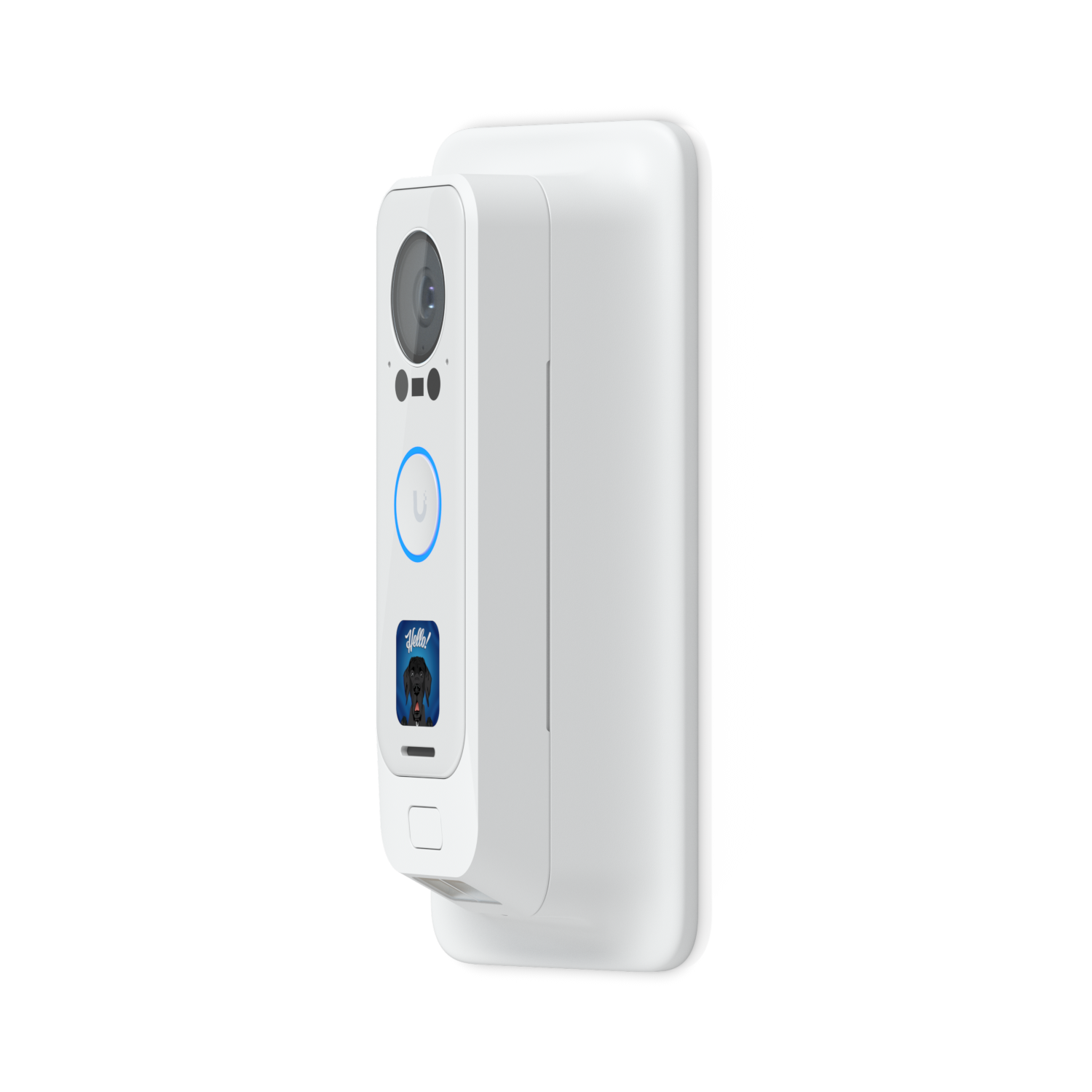 Ubiquiti UniFi G4 Doorbell Pro PoE Gang Box Mount in White