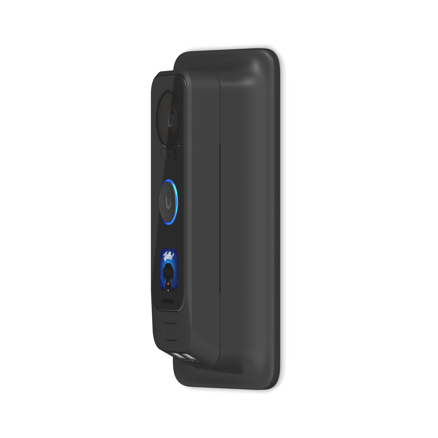 Ubiquiti UniFi G4 Doorbell Pro PoE Gang Box Mount in Black