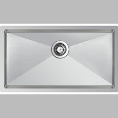 Ukinox Tenline TNL 745 Kitchen Sink, 745×440mm — Polished Stainless Steel - www.ultrabathroom.com