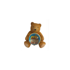 Vintage Gold Miniature Teddy Clock - High Quality, Limited Stock!