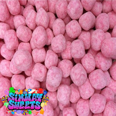 Delicious Strawberry BonBons - Retro Sweets in Gift Jar