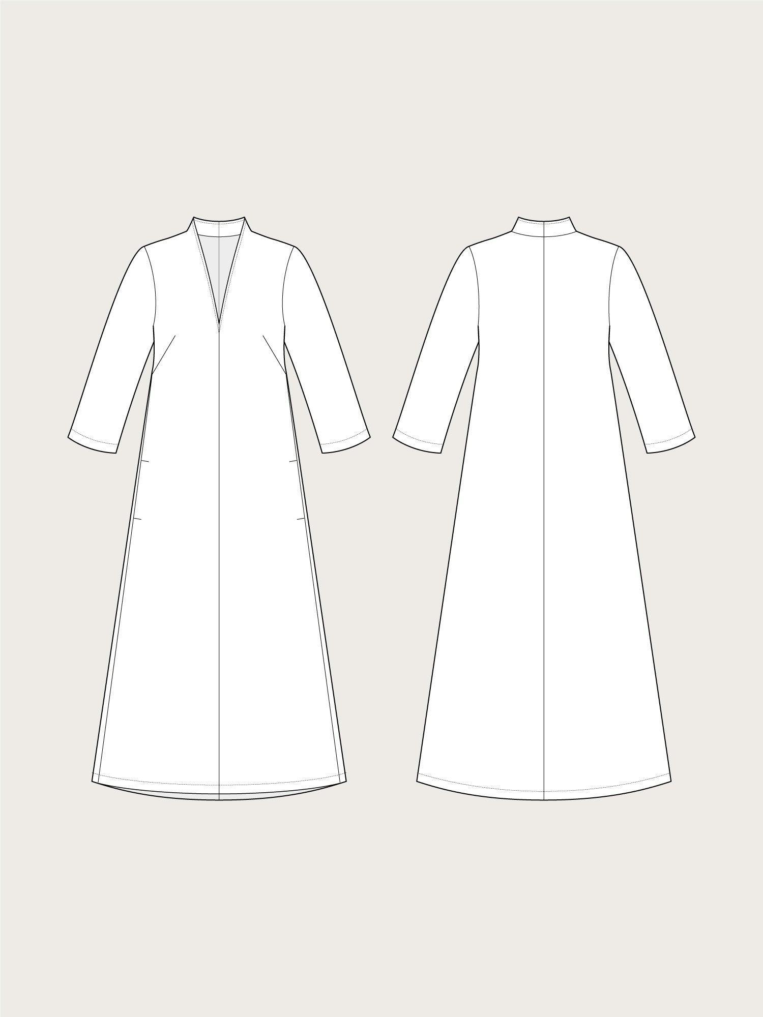 V-NECK DRESS PATTERN - The Assembly Line shop