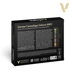 70.261 MODEL COLOR SET: GERMAN CAMOUFLAGE UNIFORMS WWII