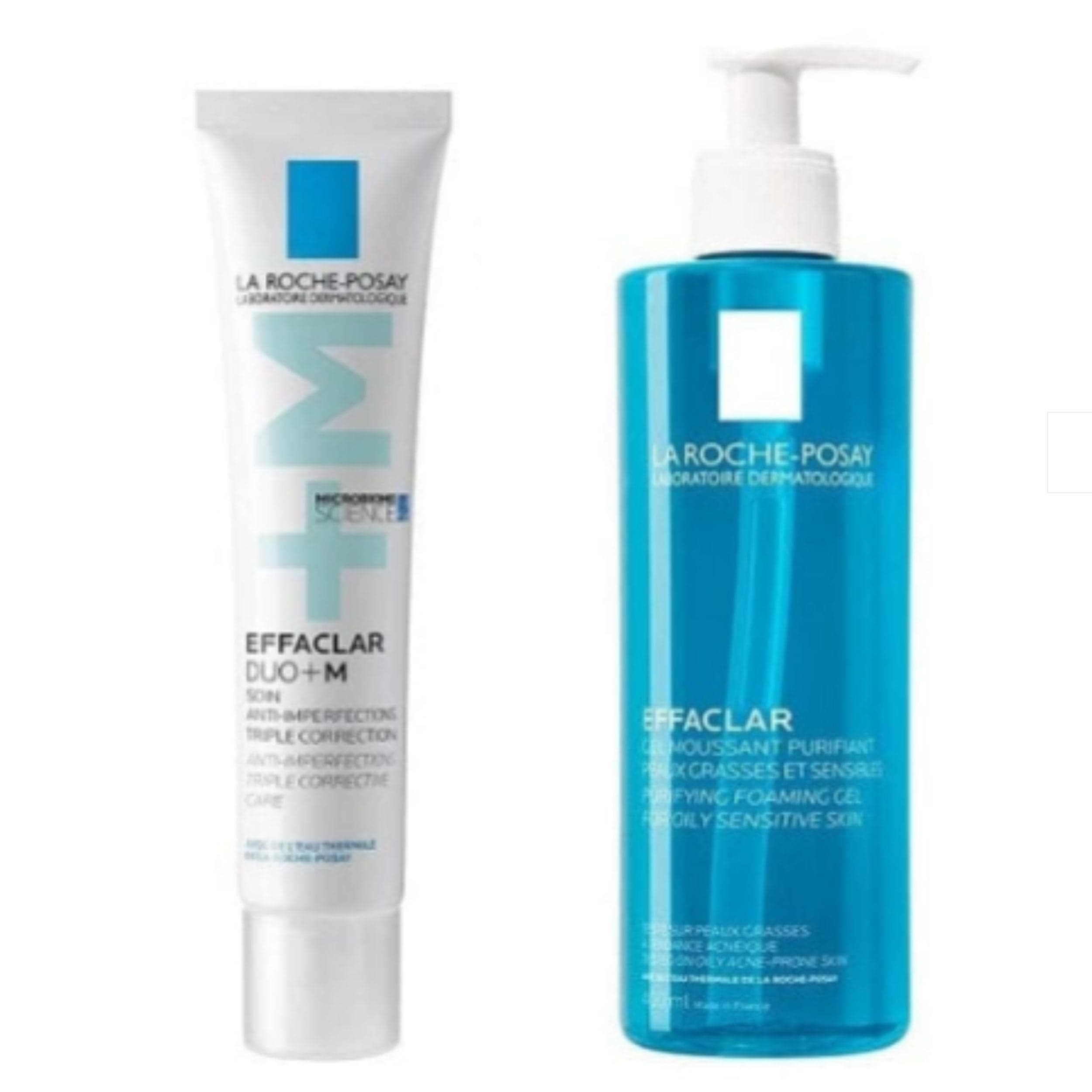 KIT Effaclar Duo +M + Effaclar Gel Mousse Detergente