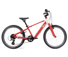 vélo enfant 20 pouces rouge gibus cycles - profil droit