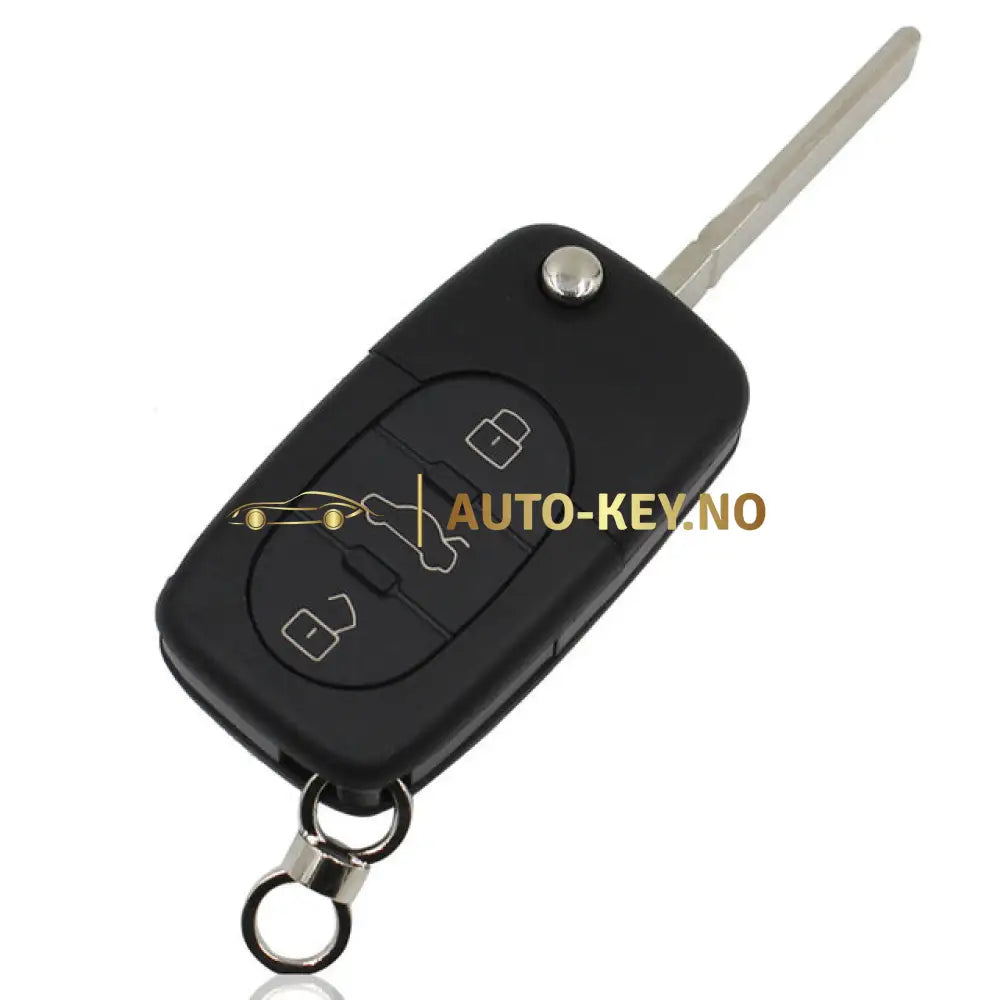 Volkswagen 3 Button Remote Key Case Battery CR2032 V-W-KS35