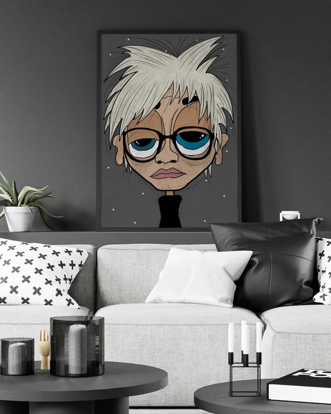"Warhol" | av Thea W. | Posters & Kunstplakater | People of Tomorrow