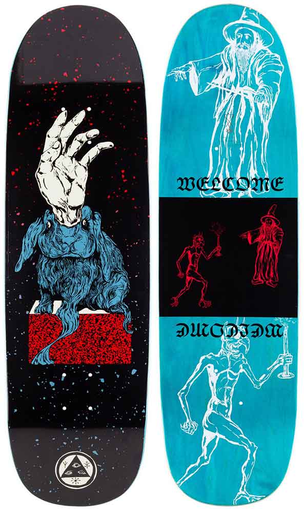 Welcome Magic Bunny On Boline 9.25 Deck  Welcome