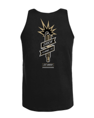White & Gold Ignite Tank - Black - Dixxon Flannel Co.