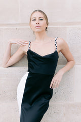 Black and white Fashion Desire Dress