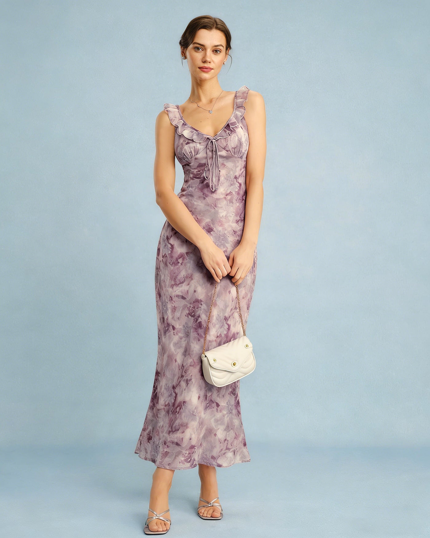 Women's Woven Polyester Maxi Dress Dresses - RIHOAS