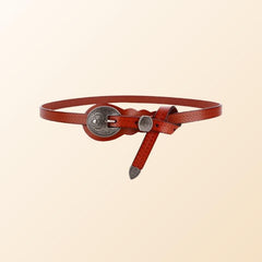 Women’s Western Leather Belt for Dress-Vintage Cowboy Style