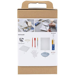 Kintsugi Complete Craft Kit | Makes a Pretty Decorative Plate | Adult Crafts