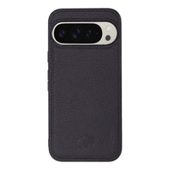 York Leather Google Pixel 9 Pro XL Case, Pebble Black - BlackBrook Case