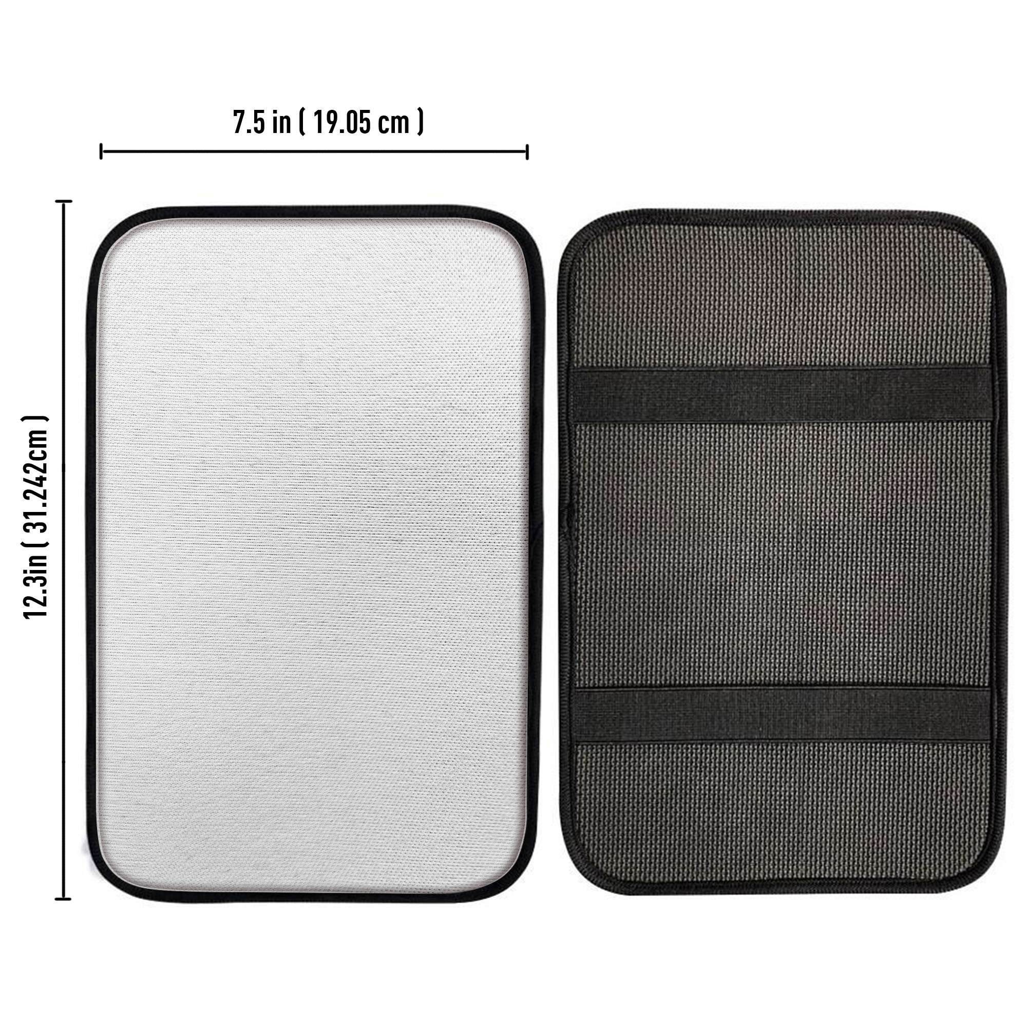 I Can Do All Things Through Christ Philipians 4 13 Car Center Console Cover, Religious Car Interior Accessories